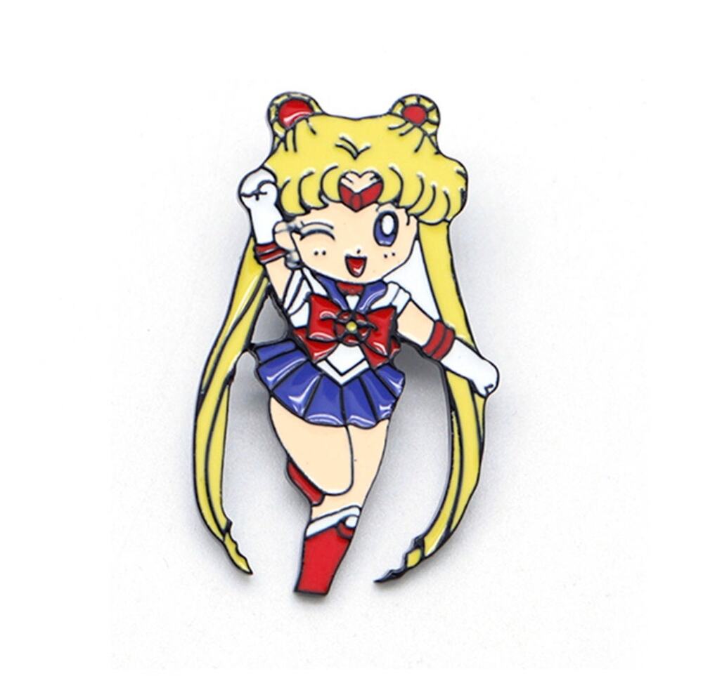 Sailor Moon Japanese Anime Sailor Moon Cats Characters Enamel Pins 99-1